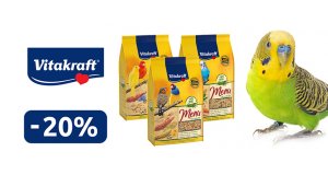 Фото - Vitakraft: СКИДКА до 20% на корм для птиц