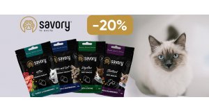 Фото - Savory: ЗНИЖКА до 20% на корм для котів