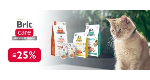 Фото - Brit Care: СКИДКА до 25% на корм и лакомства для кошек