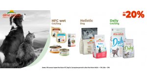 Фото - Almo Nature: СКИДКА до 20% на сухие и влажные корма для кошек и собак