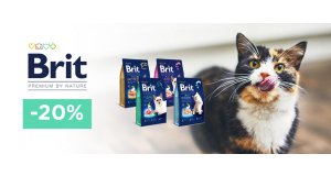 Фото - Brit Premium: СКИДКА до 20% на корм для кошек