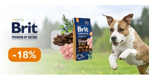 Фото - Brit Premium: СКИДКА до 30% на корм и лакомства для собак
