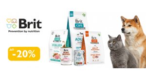 Фото - Brit Care: ЗНИЖКА до 20% на корм і ласощі для котів та собак