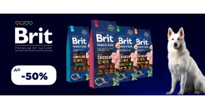 Фото - Brit Premium: ЗНИЖКА до 50% на корм та ласощі для собак