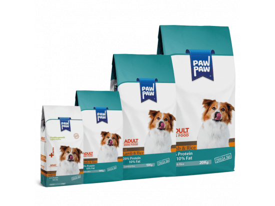 Фото - сухий корм Pawpaw (Паупау) Adult Dog Food with Lamb & Rice сухий корм для собак ЯГНЯ та РИС