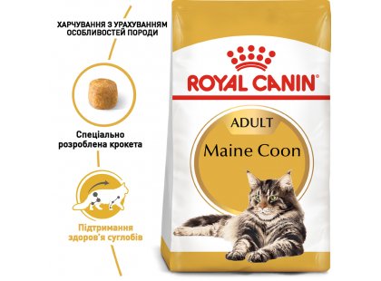Фото 10 -  сухой корм Royal Canin MAINE COON (МЕЙН-КУН) корм для кошек от 1 года
