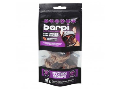 Фото - Barpi Ласощі для собак ХРУСТИКИ ЯЛОВИЧІ (ТРАХЕЯ) ласощі Barpi Ласощі для собак ХРУСТИКИ ЯЛОВИЧІ (ТРАХЕЯ)