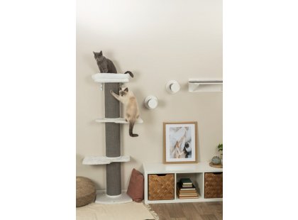 Фото 4 -  когтеточки, с домиками Trixie когтеточка ступенька для кошек настенная