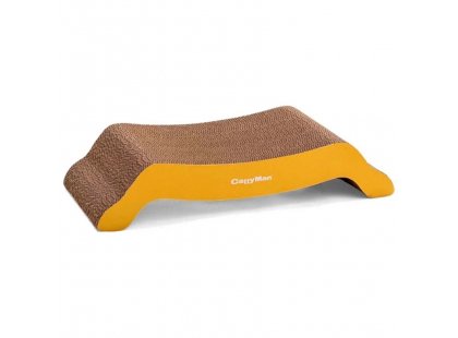 Фото - CattyMan Cardboard Scratcher Brige картонна кігтеточка з котячою м'ятою для котів дряпалки, з будиночками CattyMan Cardboard Scratcher Brige картонна кігтеточка з котячою м'ятою для котів