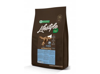 Фото 2 -  сухий корм Natures Protection Lifestyle GRAIN FREE ADULT FISH корм для собак усіх порід РИБА