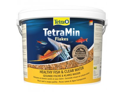 Фото 4 -  корм для рыб Tetra TetraMin Flakes корм для аквариумных рыбок, хлопья