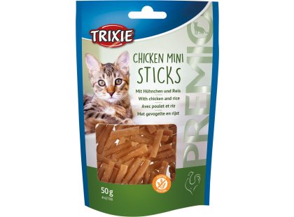 Фото - Trixie Premio палочки курица и рис лакомство для кошек лакомства Trixie Premio палочки курица и рис лакомство для кошек