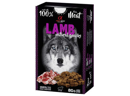 Фото - Alpha Spirit Natural Snacks Lamb лакомство для собак ЯГНЕНОК лакомства Alpha Spirit Natural Snacks Lamb лакомство для собак ЯГНЕНОК