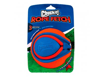 Фото 3 -  игрушки CHUCKIT Rope Fetch игрушка для собак МЯЧ НА ВЕРЕВКЕ