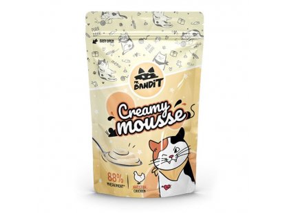 Фото - Mr. Bandit Cat Creamy Mousse Chicken лакомство для кошек СЛИВОЧНЫЙ МУСС C КУРИЦЕЙ лакомства Mr. Bandit Cat Creamy Mousse Chicken лакомство для кошек СЛИВОЧНЫЙ МУСС C КУРИЦЕЙ