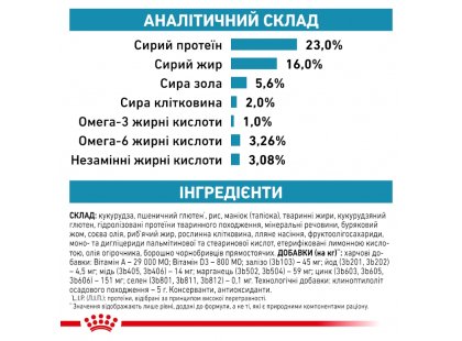 Фото 8 -  ветеринарні корми Royal Canin SKIN CARE ADULT лікувальний корм для собак при шкірних захворюваннях