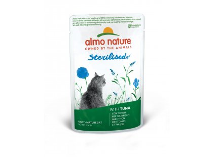 Фото - Almo Nature Holistic FUNCTIONAL STERILISED TUNA консервы для стерилизованных кошек ТУНЕЦ влажный корм (консервы) Almo Nature Holistic FUNCTIONAL STERILISED TUNA консервы для стерилизованных кошек ТУНЕЦ
