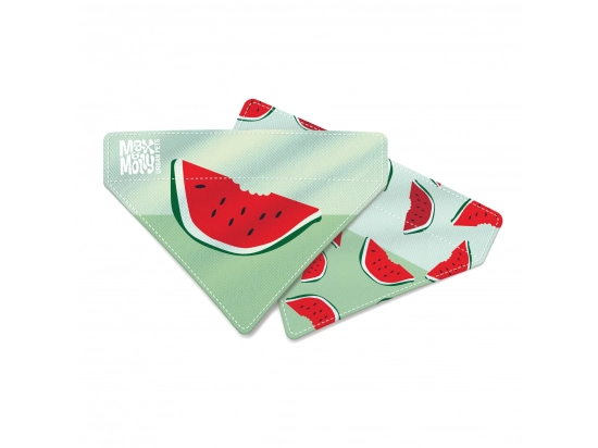 Фото - Max & Molly Urban Pets Bandana бандана на ошейник для собак Watermelon амуниция Max & Molly Urban Pets Bandana бандана на ошейник для собак Watermelon