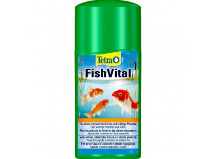 Фото - подготовка пресной воды Tetra FishVital средство для улучшения качества воды в пруду