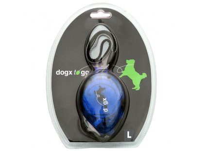 Фото 3 -  рулетки Flamingo (Фламінго) DogxToGo Belt Glassy повідець рулетка для собак - СВІТЛОВІТЧУВАЛЬНА СТРІЧКА розмір S