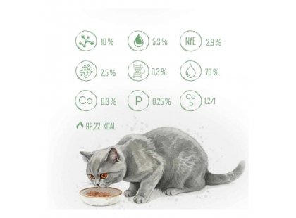 Фото 4 -  влажный корм (консервы) Baskerville Holistic Sterilised консервы для стерилизованных кошек КОЗА