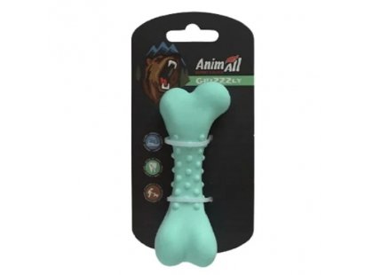 Фото 2 -  игрушки AnimAll GrizZzly игрушка для собак КОСТЬ, оранжевый