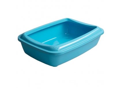 Фото - AnimAll туалет для котів з лопаткою CNR-106, блакитний туалети, лотки AnimAll туалет для котів з лопаткою CNR-106, блакитний