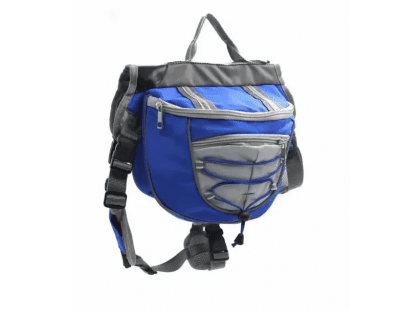 Фото 5 -  амуниция Voyager Pet Lovoyager Dog Bagpack сумка-седло для собак, синий