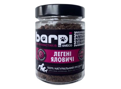 Фото - Barpi Апетайзер натуральна добавка для собак і котів ЛЕГЕНІ ЯЛОВИЧІ ласощі Barpi Апетайзер натуральна добавка для собак і котів ЛЕГЕНІ ЯЛОВИЧІ