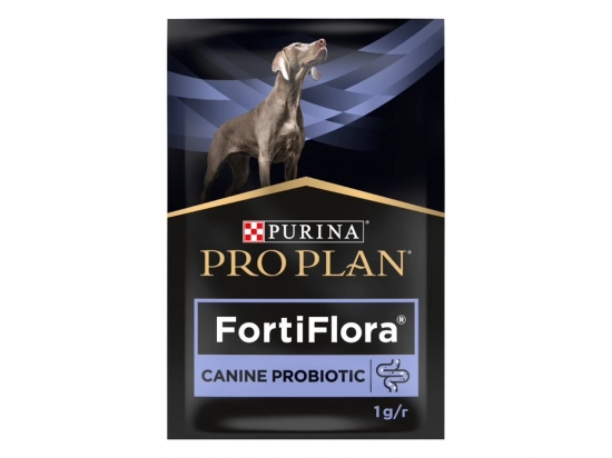 Фото - пробиотики Purina Pro Plan (Пурина Про План) Veterinary Diets FortiFlora (ФОРТИФЛОРА) Canine Probiotic кормовая добавка с пробиотиком для собак и щенков