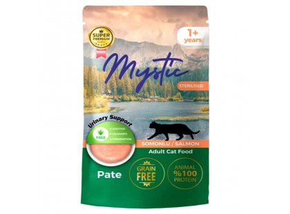 Фото - Mystic Cat Sterilised Salmon Pate влажный корм для кошек, ЛОСОСЬ, паштет влажный корм (консервы) Mystic Cat Sterilised Salmon Pate влажный корм для кошек, ЛОСОСЬ, паштет