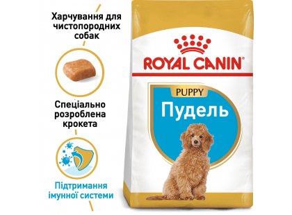 Фото 2 -  сухий корм Royal Canin POODLE PUPPY корм для цуценят пуделя до 10 місяців