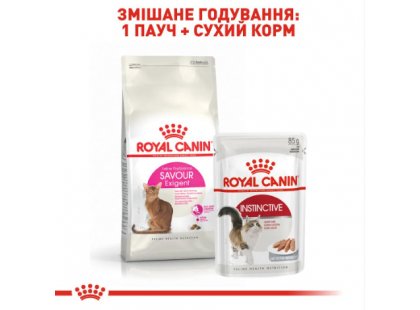 Фото - сухой корм Royal Canin EXIGENT SAVOUR (ЕКСИДЖЕНТ САВО ДЛЯ ПРИВЕРЕДЛИВЫХ) сухой корм для взрослых кошек