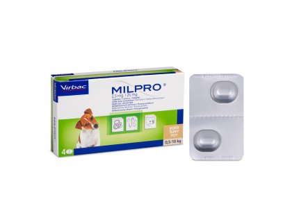 Фото - Virbac MILPRO (МИЛЬПРО) антигельминтные таблетки для собак от глистов Virbac MILPRO (МИЛЬПРО) антигельминтные таблетки для собак