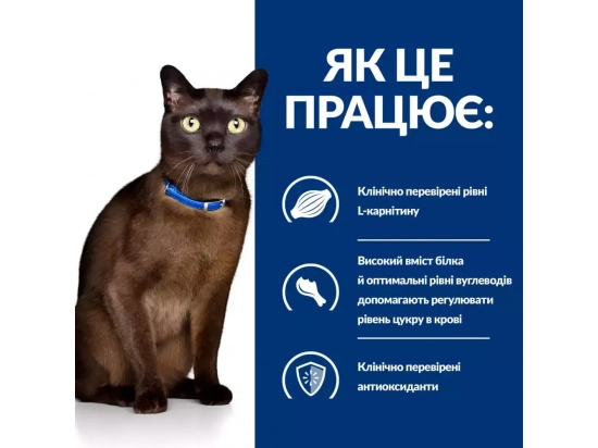 Фото - ветеринарные корма Hill's Prescription Diet m/d Diabetes/Weight Management корм для кошек с курицей