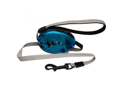 Фото 2 -  рулетки Flamingo (Фламінго) DogxToGo Belt Glassy повідець рулетка для собак - СВІТЛОВІТЧУВАЛЬНА СТРІЧКА розмір S