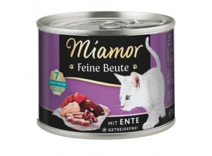 Фото - Miamor Feine Beute mit Ente беззерновой влажный корм для кошек УТКА влажный корм (консервы) Miamor Feine Beute mit Ente беззерновой влажный корм для кошек УТКА