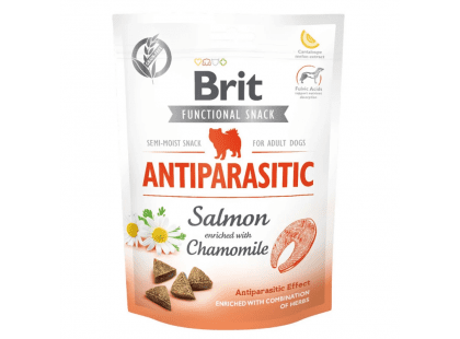 Фото - лакомства Brit Care Dog Functional Snack Antiparasitic Salmon лакомство для собак с антипаразитарным эффектом ЛОСОСЬ