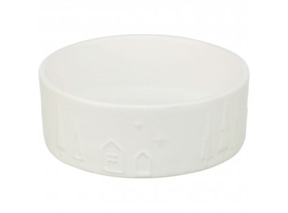 Фото - Trixie Ceramic Bowl Xmas різдвяна керамічна миска для котів і собак миски, напувалки, фонтани Trixie Ceramic Bowl Xmas різдвяна керамічна миска для котів і собак