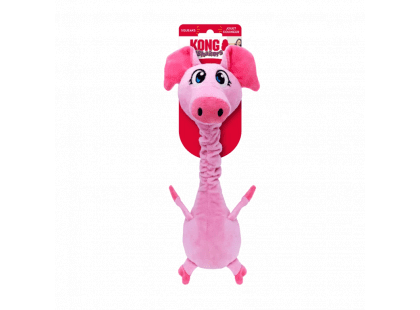 Фото 3 -  игрушки Kong Shakers Bobz Pig игрушка для собак с пищалкой СВИНКА