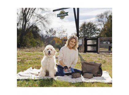 Фото 5 -  переноски, сумки, рюкзаки PetSafe Happy Ride Travel Bag дорожня сумка органайзер, коричневий