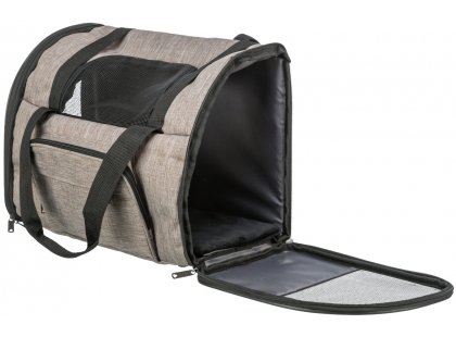 Фото 3 -  переноски, сумки, рюкзаки Trixie (Тріксі) SHIVA сумка-рюкзак для переноски тварин, бежевий