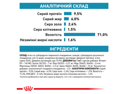 Фото 6 -  ветеринарные корма Royal Canin SENSITIVITY CONTROL with CHICKEN лечебный влажный корм для собак при пищевой аллергии