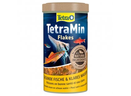 Фото 3 -  корм для рыб Tetra TetraMin Flakes корм для аквариумных рыбок, хлопья