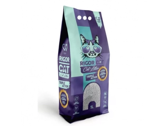 Фото - наполнители Rigor Cat (Ригор Кэт) Lavender Cat Litter бентонитовый наполнитель для кошачьего туалета ЛАВАНДА