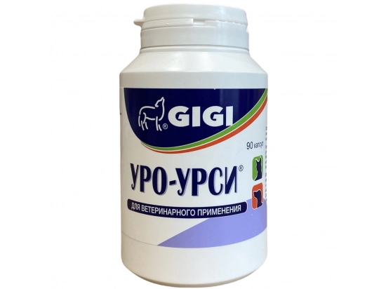 Фото - для мочеполовой системы (урология и репродукция) Gigi (Гиги) УРО-УРСИ добавка для лечения и профилактики мочекаменной болезни собак и кошек