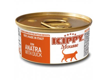 Фото - Kippy (Кіппі) MOUSSE DUCK консерви для котів КАЧКА, мус вологий корм (консерви) Kippy (Кіппі) MOUSSE DUCK консерви для котів КАЧКА, мус