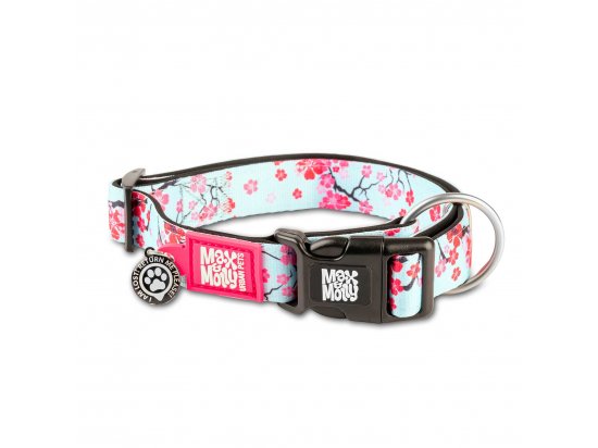 Фото - амуниция Max & Molly Urban Pets Smart ID Collar ошейник для собак с QR-кодом Cherry Bloom