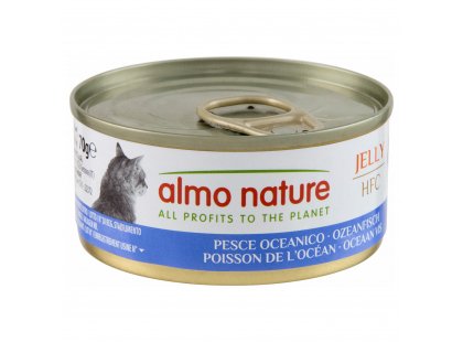 Фото - Almo Nature HFC Jelly Oceanic Fish влажный корм для кошек ОКЕАНИЧЕСКАЯ РЫБА влажный корм (консервы) Almo Nature HFC Jelly Oceanic Fish влажный корм для кошек ОКЕАНИЧЕСКАЯ РЫБА
