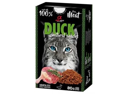 Фото - Alpha Spirit Natural Snacks Dack ласощі для котів КАЧКА ласощі Alpha Spirit Natural Snacks Dack ласощі для котів КАЧКА